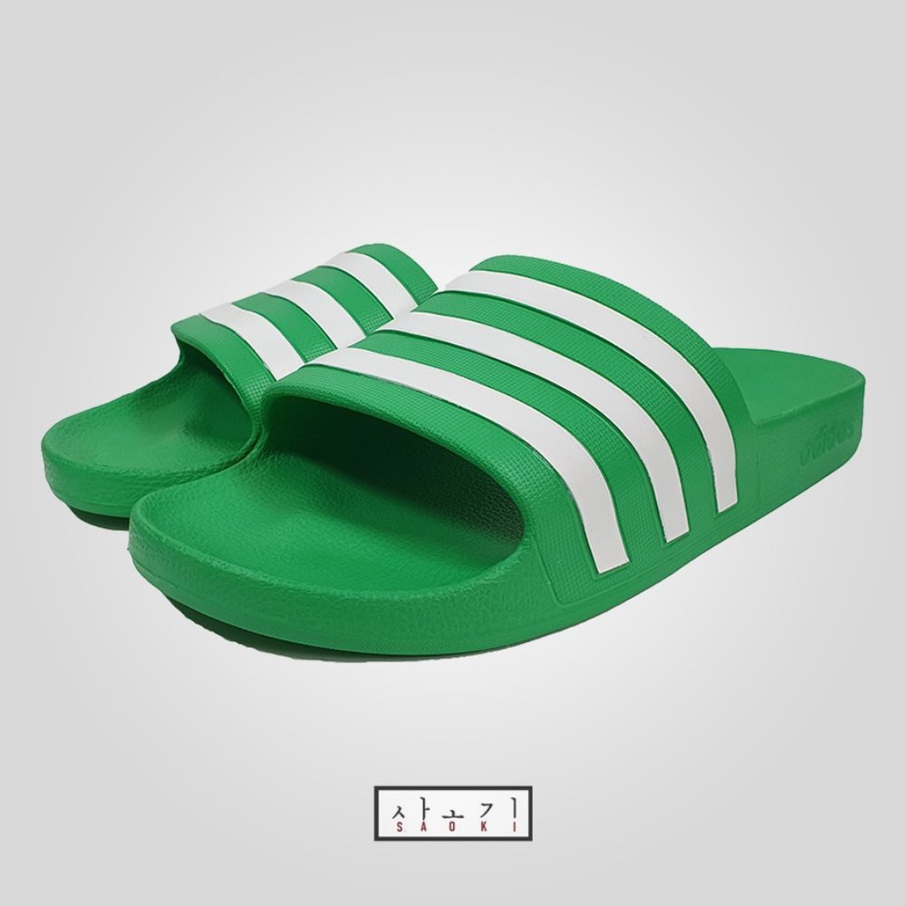 Adidas Adilette Aqua [Green] Unisex Casual Slides